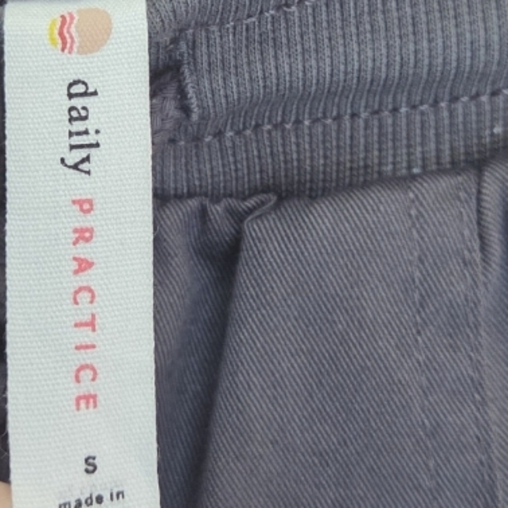 DAILY PRACTICE BY ANTHROPOLOGIE remix pull-on pants Gray Size Small - Picture 5 of 5